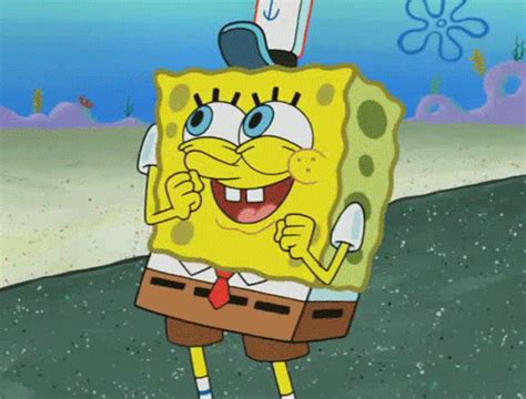 spongebob gif funny